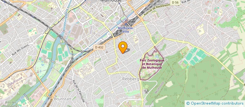 localisation de l'entreprise SCI MONOPOLYE  MULHOUSE