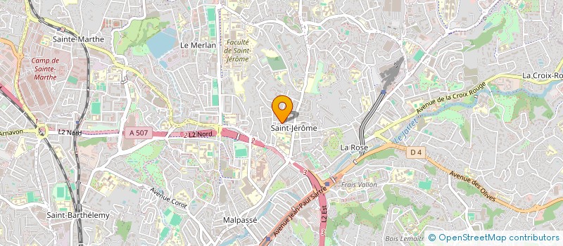 localisation de l'entreprise SCI MONOS à MARSEILLE