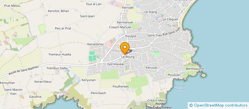 localisation de l'entreprise SCI MONOT  PLOUGONVELIN