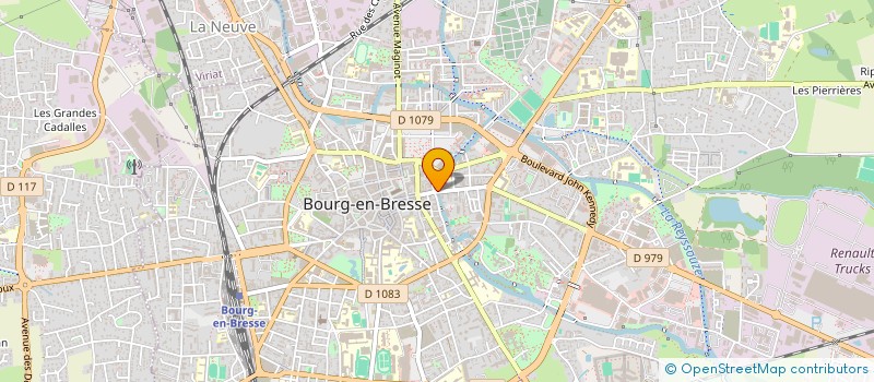 localisation de l'entreprise SCI MONOT à BOURG-EN-BRESSE