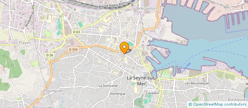 localisation de l'entreprise SCI MONOVAR à LA SEYNE-SUR-MER