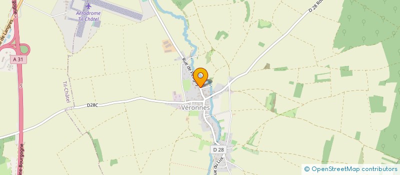 localisation de l'entreprise SCI MONPAJE  VERONNES