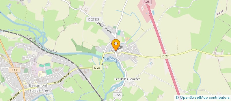 localisation de l'entreprise SCI MONPEURT IMMOBILIER  VIVOIN