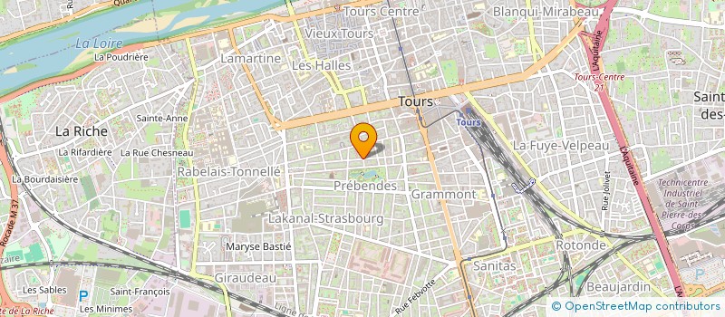 localisation de l'entreprise SCI MONPHELIA  TOURS