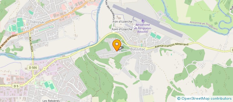 localisation de l'entreprise SCI MONPLAISIR  BOULAZAC ISLE MANOIRE