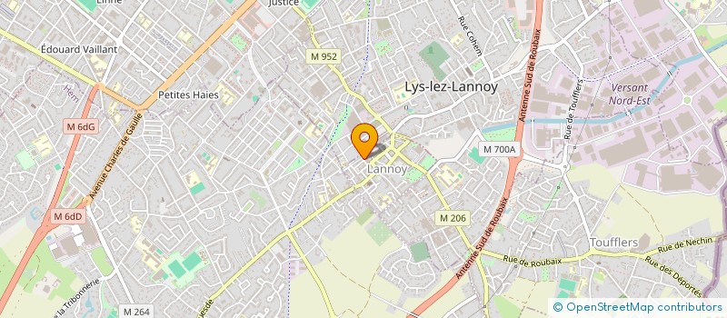 localisation de l'entreprise SCI MONPLAISIR  LANNOY