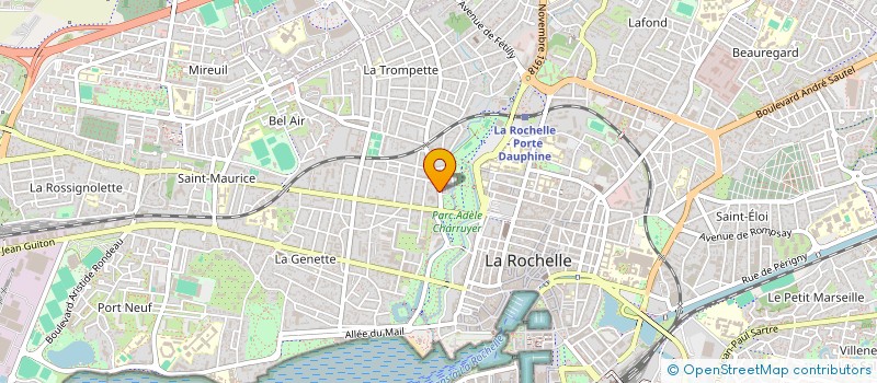 localisation de l'entreprise SCI MONPLAISIR  LA ROCHELLE