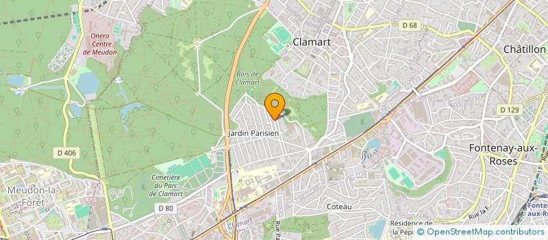 localisation de l'entreprise SCI MONPLAISIR à CLAMART
