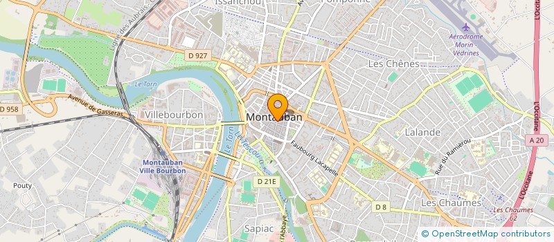 localisation de l'entreprise SCI MONPLAISIR  MONTAUBAN