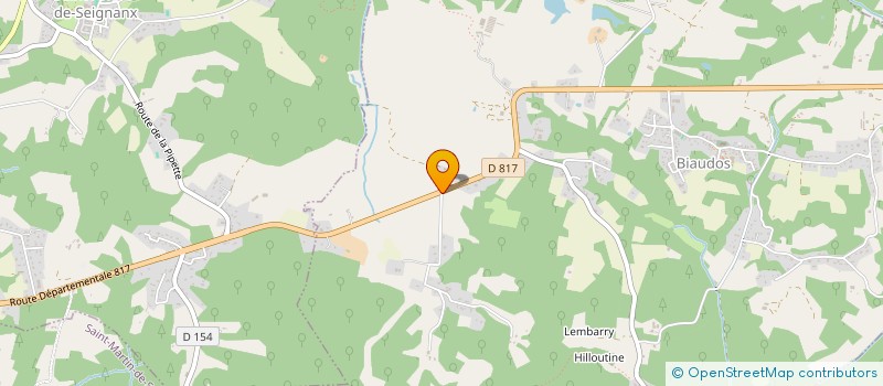 localisation de l'entreprise SCI MONPLAISIR  BIAUDOS