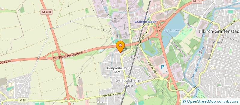 localisation de l'entreprise SCI MONPO  GEISPOLSHEIM