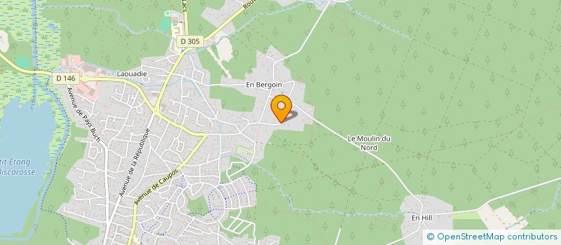 localisation de l'entreprise SCI MONRAISIN  BISCARROSSE