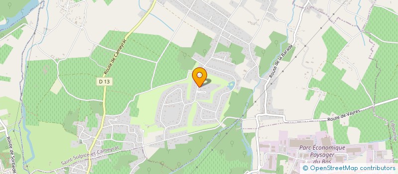 localisation de l'entreprise SCI MONREMI  SAINT-SULPICE-ET-CAMEYRAC