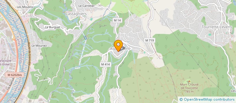 localisation de l'entreprise SCI MONRO à ASPREMONT