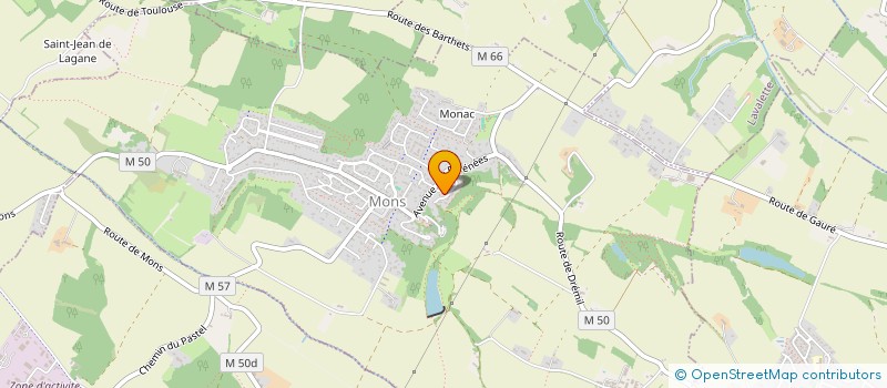 localisation de l'entreprise SCI MONS ORTHOPHONIE à MONS