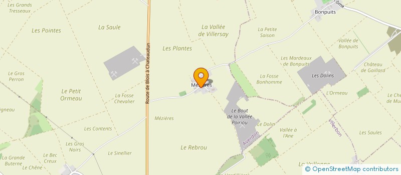 localisation de l'entreprise SCI MONSABRE  AVERDON