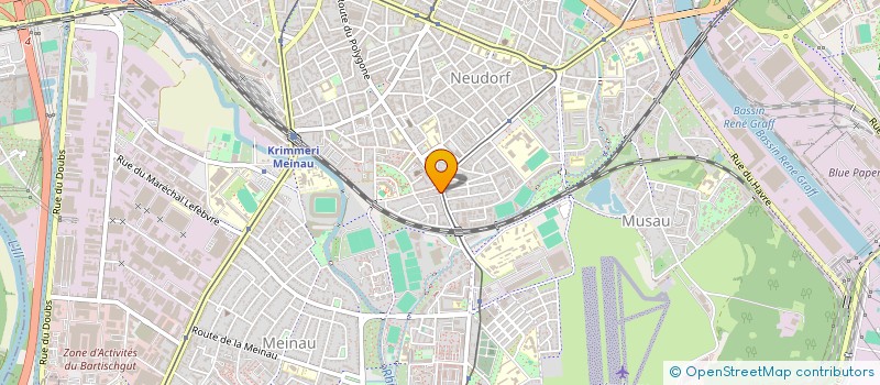 localisation de l'entreprise SCI MONSEGUR à STRASBOURG