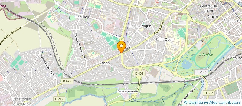 localisation de l'entreprise SCI MONSEIGNEUR DE LA VIGNE à CAEN