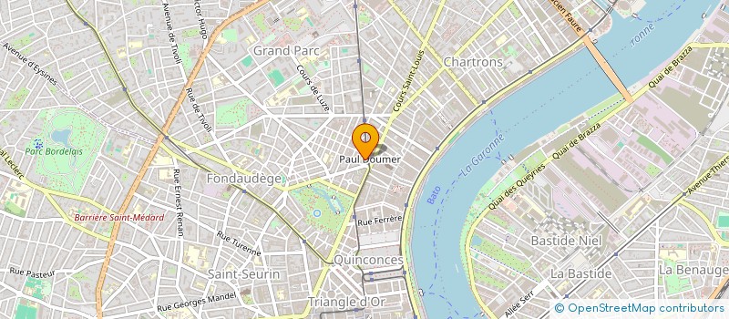 localisation de l'entreprise SCI MONSIEUR ET MADAME BOUCHERIE  BORDEAUX