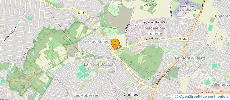 localisation de l'entreprise SCI MONSIEUR MARCEL  CHELLES