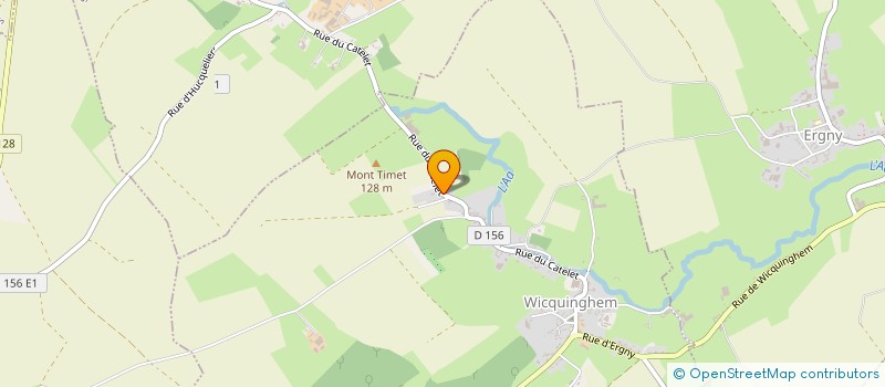 localisation de l'entreprise SCI MONSIGNY PATRIMOINE  WICQUINGHEM