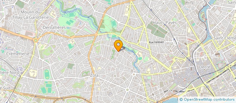 localisation de l'entreprise SCI MONSINY à NANTES