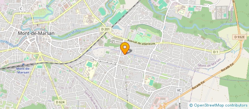 localisation de l'entreprise SCI MONT 2 à MONT-DE-MARSAN