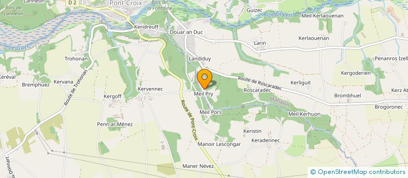 localisation de l'entreprise SCI MONT BORON  MAHALON