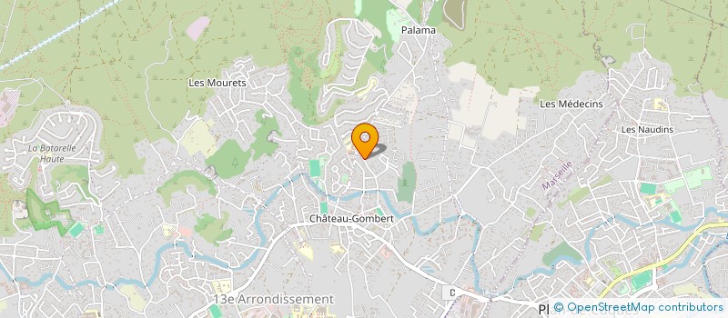 localisation de l'entreprise SCI MONT CHABRIER à MARSEILLE