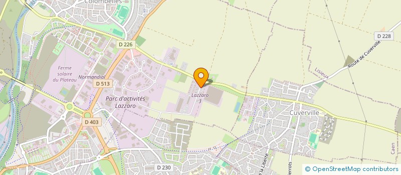 localisation de l'entreprise SCI MONT CHOISY 2  COLOMBELLES