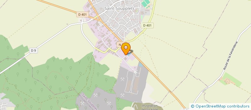 localisation de l'entreprise SCI MONT-CLOS  SAINT-SOUPPLETS