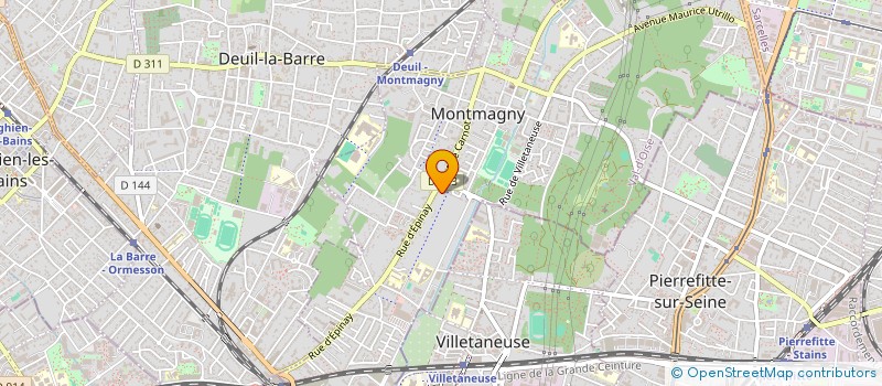 localisation de l'entreprise SCI MONT DES COLIBRIS à COURBEVOIE