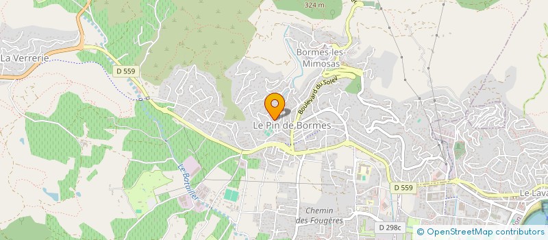 localisation de l'entreprise SCI MONT DES ROSES à BORMES-LES-MIMOSAS