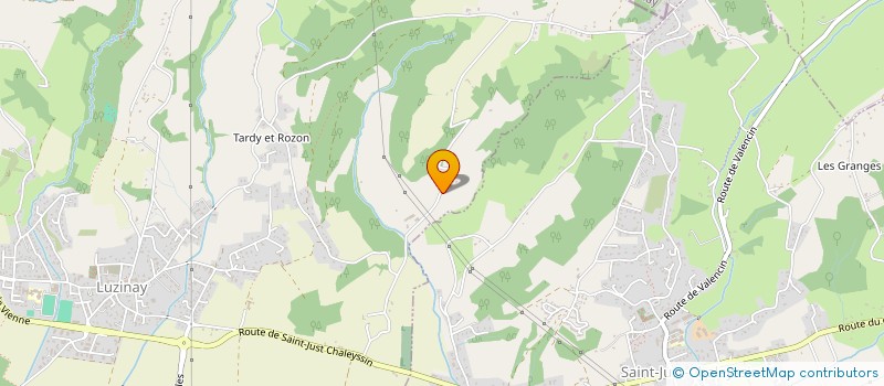 localisation de l'entreprise SCI MONT DORE  LUZINAY