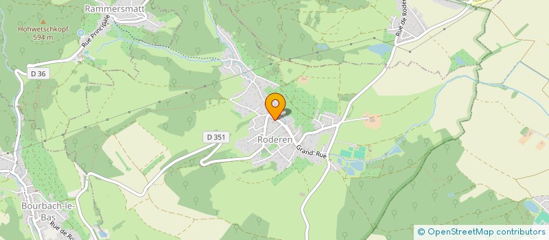 localisation de l'entreprise SCI  MONT-FORT  RODEREN