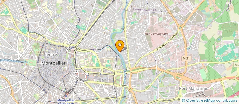 localisation de l'entreprise SCI MONT JOLI à MONTPELLIER