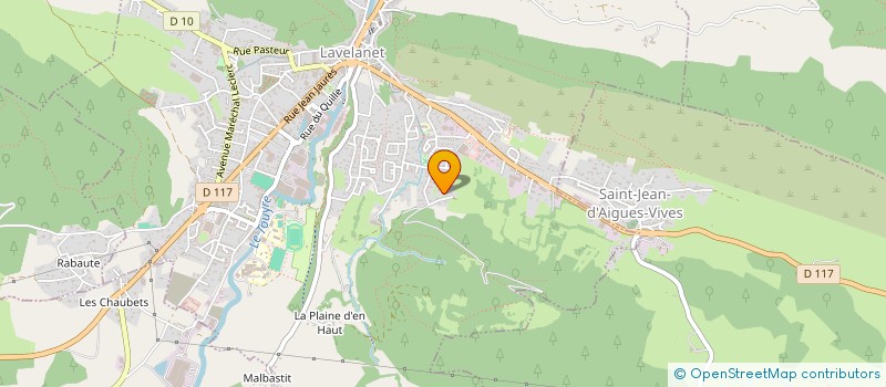 localisation de l'entreprise SCI MONT LOUIS à LAVELANET
