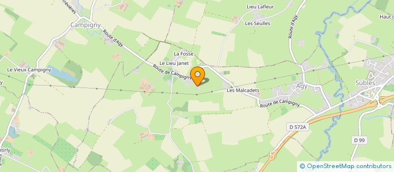 localisation de l'entreprise SCI MONT PHAUNUS  AGY