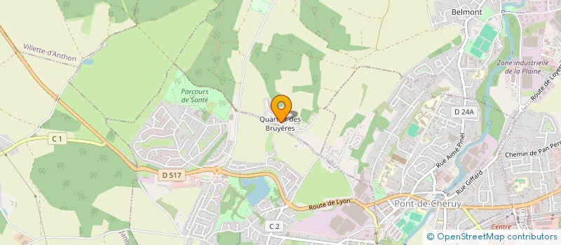 localisation de l'entreprise SCI MONT-ROYAL  CHAVANOZ