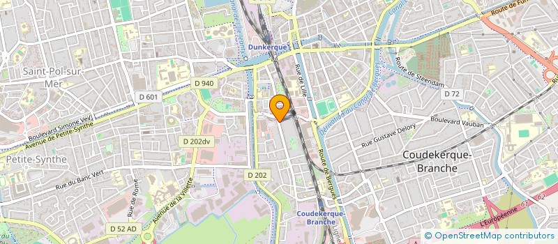 localisation de l'entreprise SCI MONT SAINT MICHEL  COUDEKERQUE-BRANCHE