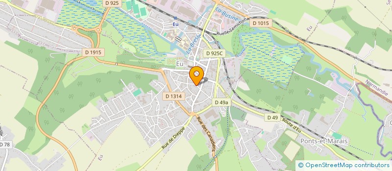 localisation de l'entreprise SCI MONT SAINT PIERRE  EU