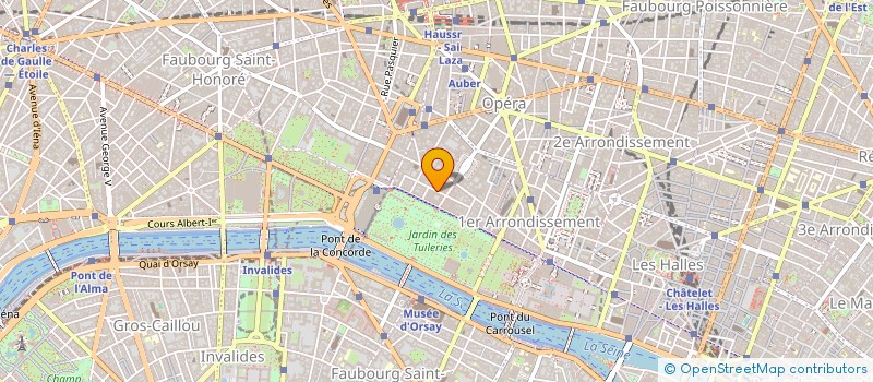 localisation de l'entreprise SCI MONT THABOR à PARIS