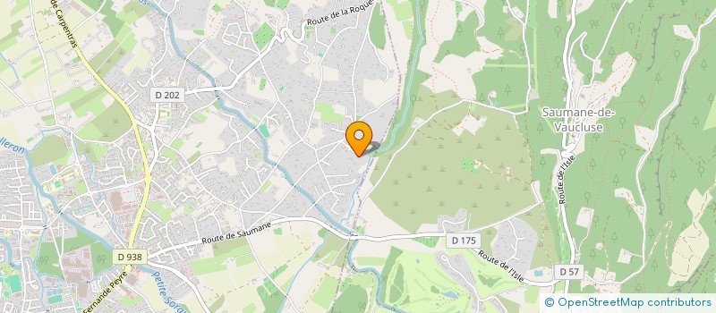 localisation de l'entreprise SCI MONT VENTOUX  L'ISLE-SUR-LA-SORGUE