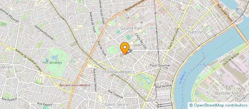 localisation de l'entreprise SCI MONTAFABRE 31  BORDEAUX