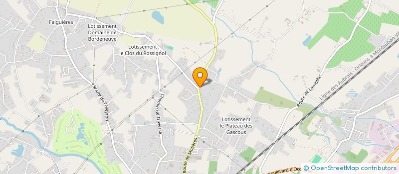 localisation de l'entreprise SCI MONTAGEN  MONTAUBAN