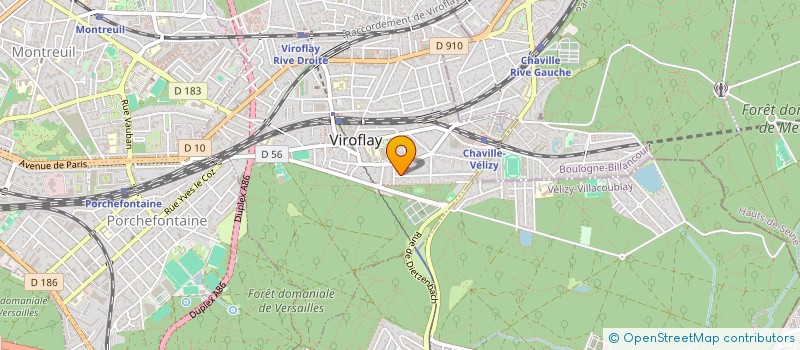 localisation de l'entreprise SCI MONTAGNAZ à VIROFLAY