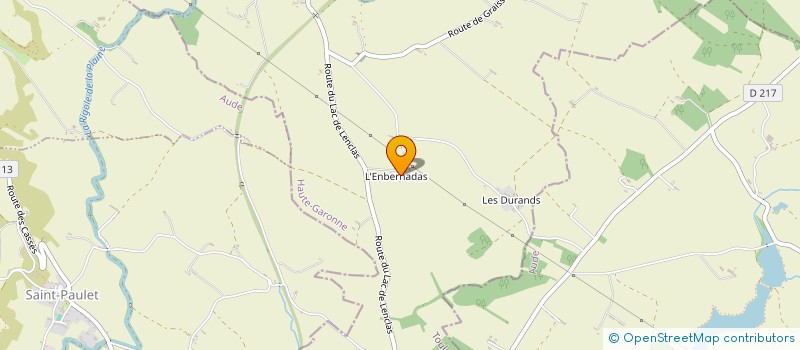 localisation de l'entreprise SCI MONTAGNE  SAINT-FELIX-LAURAGAIS