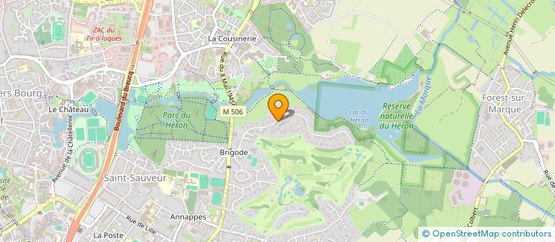 localisation de l'entreprise SCI MONTAGNE BIANCONI à VILLENEUVE-D'ASCQ