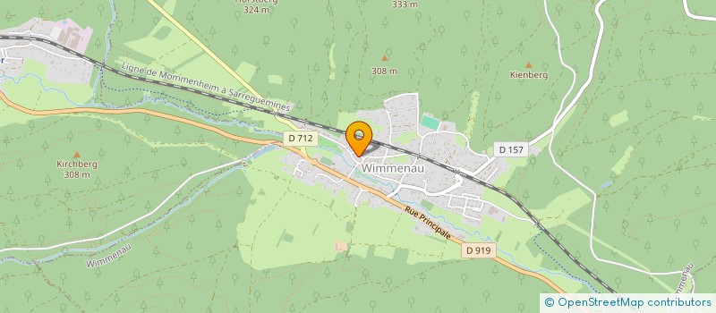 localisation de l'entreprise SCI MONTAGNE KA  ZITTERSHEIM