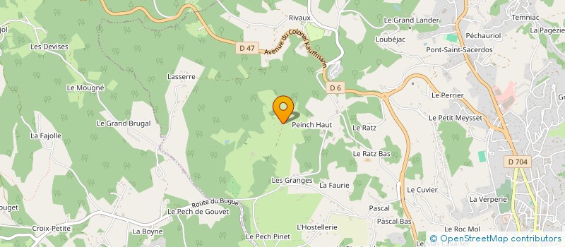 localisation de l'entreprise SCI MONTAGU à SARLAT-LA-CANEDA